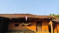 Tiles house of tribals Royalty Free Stock Photo