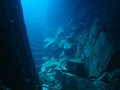 Tiles and Swim through of the Chrisola K Wreck