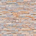 Tiles on the wall imitation of natural stone for the interior of the house.Texture or background Royalty Free Stock Photo