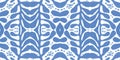 Azulejos tiles. Seamless portugal mosaic. Retro majolica texture.