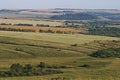 Tillage and wheat fields