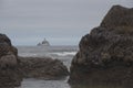 Tillamook Rock Lighthouse G Royalty Free Stock Photo