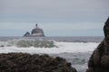 Tillamook Rock Lighthouse K Royalty Free Stock Photo