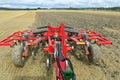 Tilling a Field As Seen from Tractor