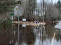 Tilly road flood after 3 days of rain