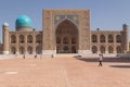Tillya-Kori madrasah on Registan square in Samarkand