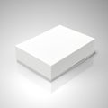 Tilt blank paper box