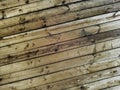 Tilted planks background