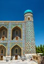 Tilya-Kori Madrasah on Registan Square in Samarkand, Uzbekistan