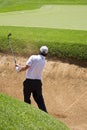 Tim Clark - Bunker Shot Royalty Free Stock Photo