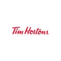 Tim Hortons logo editorial illustrative on white background