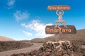 Timanfaya National Park, Canary, Spain Royalty Free Stock Photo