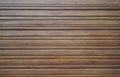 Timber battens wall, Wood battens wall for home Decorate or background Royalty Free Stock Photo