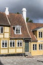 Timber frame building on Cathedral square, Roskilde, Denmark