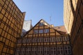 Timber framed building in Copenhagen, Denmark