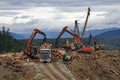 Timber hauler Royalty Free Stock Photo