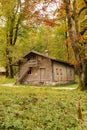 Timber house.St Bartholoma.Konigssee.Germany