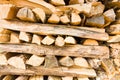Timber logs Royalty Free Stock Photo