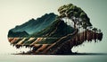 Timber\'s Toll: The Devastation of Deforestation, Made with Generative AI