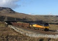 Timber train at Ais Gill