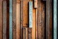 Timber wood wall texture background, dark wooden wall Royalty Free Stock Photo