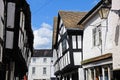 Timbered buildings, Leominster. Royalty Free Stock Photo