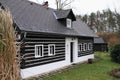 Timbered mountain cottage