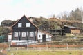 Timbered mountain cottage