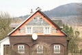 Timbered mountain cottage