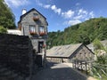 Timberframe house in Monschau Royalty Free Stock Photo