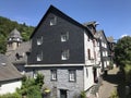 Timberframe houses and a church in Monschau