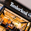 Timberland Luxury Fashion Retail Outlet Store Entrance Royalty Free Stock Photo
