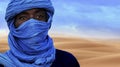 Tuaregs in Timbuktu Royalty Free Stock Photo