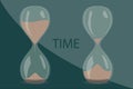 Time that is fleeting. Hourglass