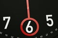 Time 6 o'clock Royalty Free Stock Photo