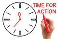 Time for Action Royalty Free Stock Photo