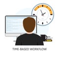 Time-Based Workflow Icon