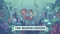 Time-Bending Kingdom Underwater Fantasy World with Squirrel Royalty Free Stock Photo