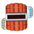 Time Bomb Royalty Free Stock Photo