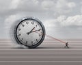 Time Burden Royalty Free Stock Photo