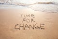 Time for change, concept Royalty Free Stock Photo