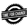 Time for change stamp