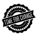 Time for change stamp