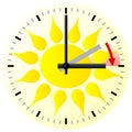 Time change to daylight saving time