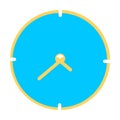 Time, clock, watch icon. Concept of UI design elements. Digital countdown app, user interface kit, mobile clock interface. Fast ti Royalty Free Stock Photo