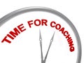 Time for coaching on clock