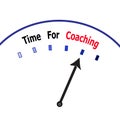 Time for coaching