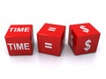 Time equals money Royalty Free Stock Photo