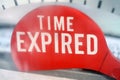 Time Expired Royalty Free Stock Photo