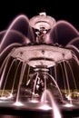 Time Exposure of Fountain